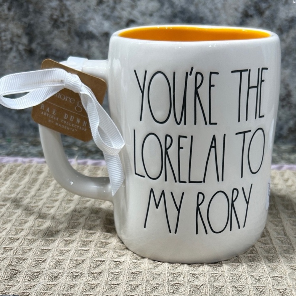 Rae Dunn x Gilmore Girls “You’re the Lorelai to My Rory” Mug 16 oz. NWT